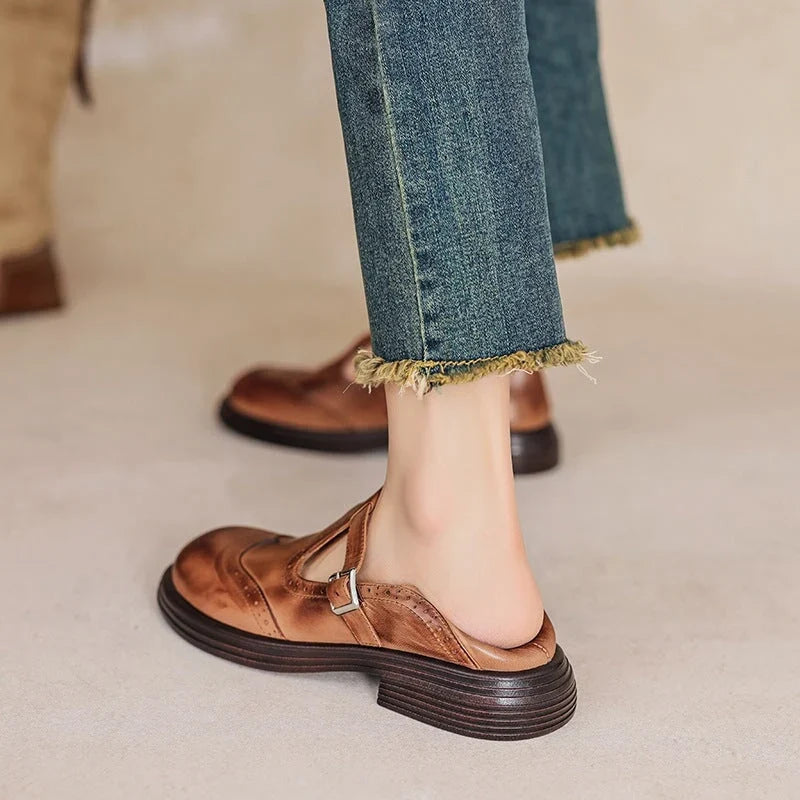 Verda | Zapato de cuero elegante