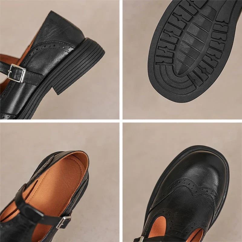 Verda | Zapato de cuero elegante