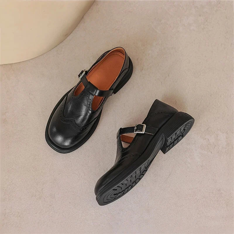 Verda | Zapato de cuero elegante