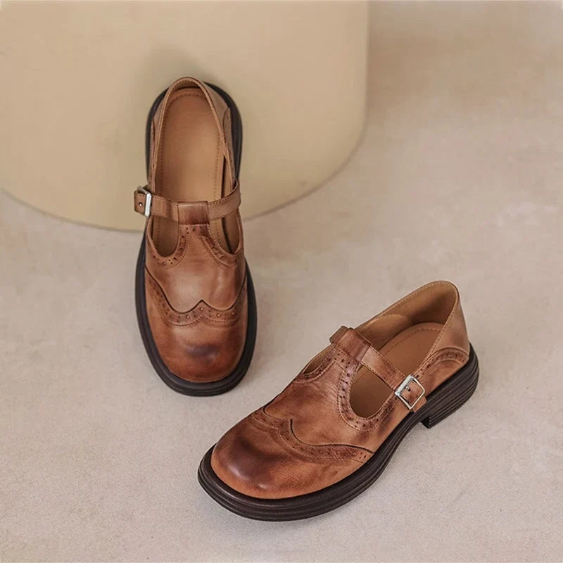 Verda | Zapato de cuero elegante