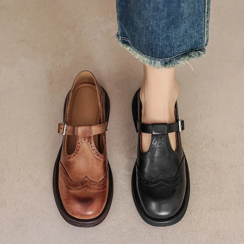 Verda | Zapato de cuero elegante