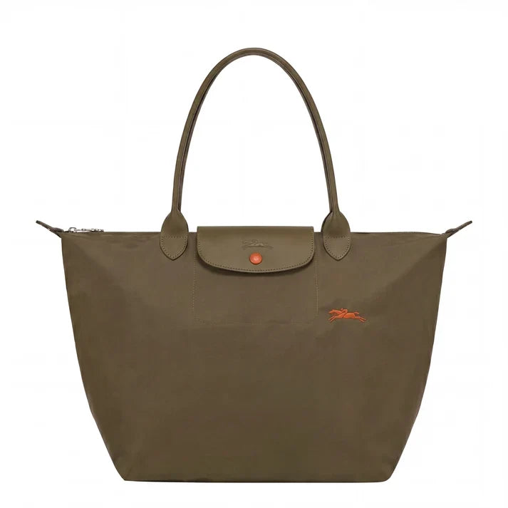 Bolso amplio en verde caqui