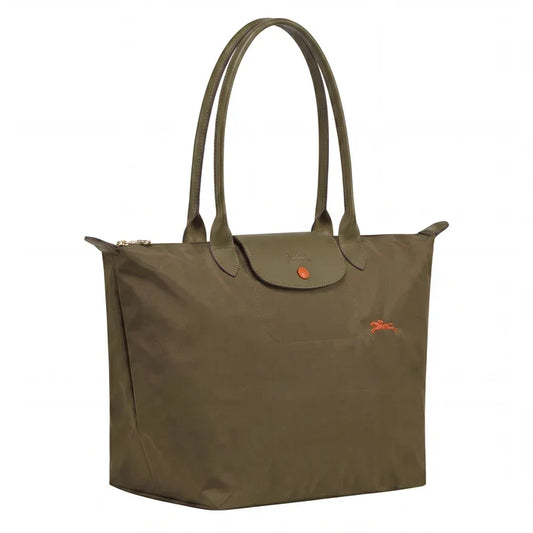 Bolso amplio en verde caqui