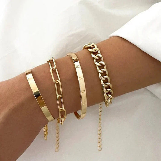 Graziana | Conjunto de pulseras de lujo