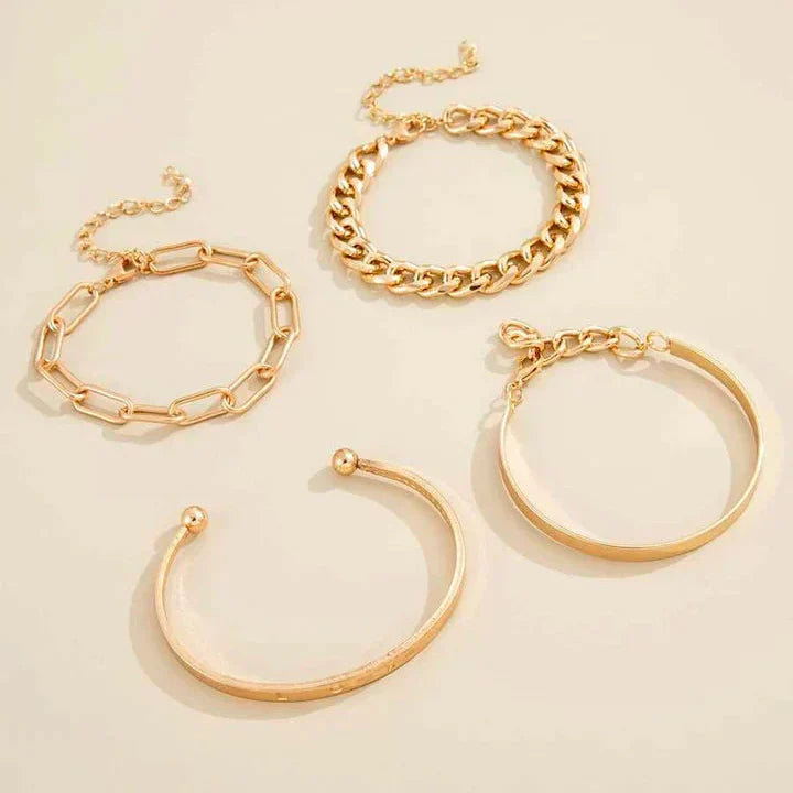 Graziana | Conjunto de pulseras de lujo
